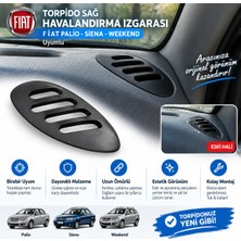 Yubbox Torpido Sağ-Sol Havalandırma Izgarası Fiat Palio-Siena-Weedend