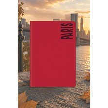 Le Color City Collection Ciltli Keten Defter Çizgili Paris 15X21 cm