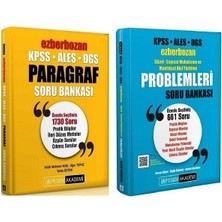 Anla Kazan Yayınları Pegem Kpss Ales Dgs Paragraf+Problemler Ezberbozan Soru 2 Li Set Pegem Akademi Yayınları