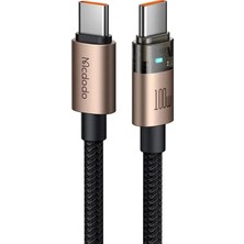 Mcdodo CA-5581 100w Type-c to Type-C Şarj ve Data Kablosu 1,2m Gold