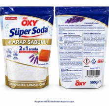 Mr.oxy Arap Sabunu Katkılı Çamaşır Sodası Lavanta Kokulu 500G