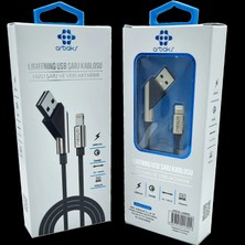 Teknotok (Iphone) Metal Hızlı Şarj ve Veri Aktarımı Arbaks ARB-600