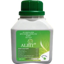 Palmira Agro Albit Npk Gübre Çözeltisi 250 ml - Bitki Gelişim Düzenleyici ve Stres Giderici (Antistres) SKT: 2028