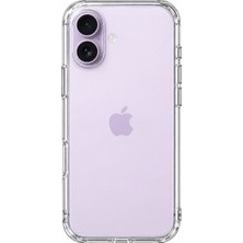 Mopal iPhone 17/18 Uyumlu Şeffaf Silikon Kılıf 2mm | Darbe Korumalı