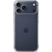 Mopal iPhone 18 Pro Max Uyumlu Şeffaf 2mm Silikon Kılıf | Kamera Korumalı