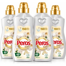 Peros Soft 1440 ml Inci Çiçeği & Kaşmir x 4 Adet