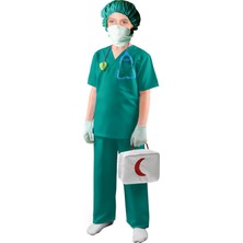 Oulabi Mir Doktor Kostümü Ameliyat Cerrah Kıyafeti