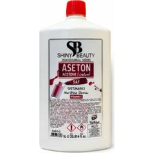 Com Shiny Beauty Saf Aseton 1000Ml
