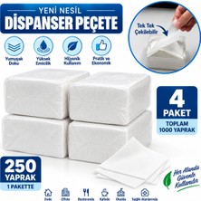Barışkan Dispenser Peçete Yeni Nesil 1000 Yaprak