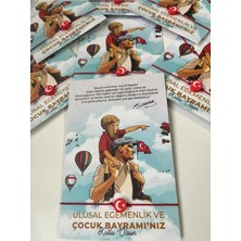 Moda Banuş Ay Yıldız, Türk Bayraklı, 23 Nisan Çocuk Hediyesi 10'lu