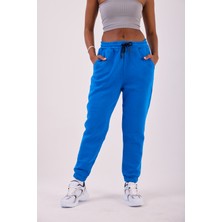 Super Blue Mexico Kadın Mavi Basic Jogger Pantolon
