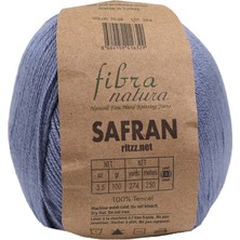 Fibra Natura Safran 25-28 Isli Mavi Tencel Yün