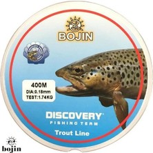 Dft Bojin  Alabalık Misinası 0.18 mm 400 M - Şeffaf