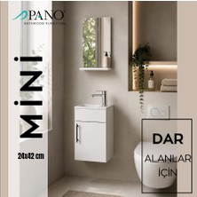 Pano Mini 42X24 cm Asma Banyo Dolabı