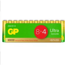 Gp 24AU-S12 G-Tech Lr3 Ultra Alkalin Aaa Ince Kalem Pil 12'li Paket