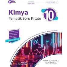 Anla Kazan Yayınları Palme Yayınları 10. Sınıf Kimya Tematik Soru Kitabı