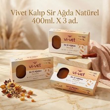 Vi-Vet Kalıp Ağda Natürel 400 ml x 3 Adet - Doğal Reçine, Şekersiz