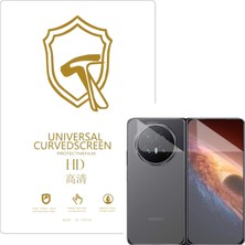 Microcase Honor Magic V6 ile Uyumlu Full Tpu Nano Ön Ekran Koruma Filmi - EKM103