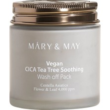 Mary & May Cica ve Çay Ağacı Özlü Kil Maskesi 125 gr