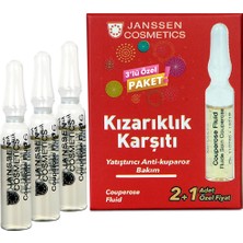 2 Adet Janssen Cosmetics Kızarıklık Karşıtı Ampul 3'lü