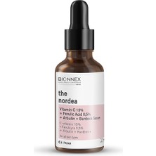 4 Adet Bionnex Nordea Vitamin C %15 + Ferulic Acid %0,5 + Arbutin + Burdock Serum 30 ml