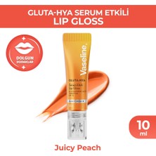 2 Adet Vaseline Gluta Hya Serum Etkili Lip Gloss Juicy Peach 10 ml