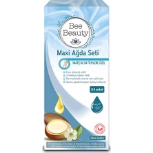 5 Adet Bee Beauty Maxi Ağda Seti Inatçı Sık 54'lü