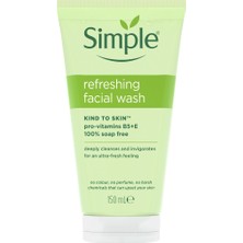 Simple Kind To Skin Ferahlatıcı Yüz Temizleme Jeli 150 ml