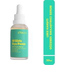 S'hevec 4 Adet She Vec Hi Girls Bye Pores Gözenek Sıkılaştırıcı ve Leke Karşıtı Yüz Serumu 30 ml