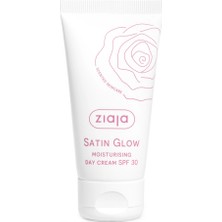 2 Adet Ziaja Satin Glow Nemlendirici SPF30 Gündüz Kremi 50 ml