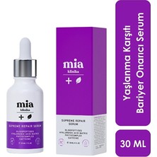 2 Adet Mia Klinika Yaşlanma Karşıtı Bariyer Onarıcı Serum 30 ml