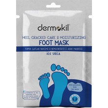 4 Adet Dermokil Topuk Çatlak Bakımı & Nemlendirici Ayak Maskesi %10 Üre 30 ml