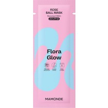 4 Adet Mamonde Flora Glow Rose Ball Maske 3,5 ml