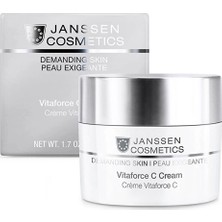 2 Adet Janssen Cosmetics Kolajen ve Elastin Sentez C Vitamini Kremi 50 ml