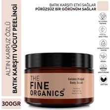 The Fine Organics Minyatür Altın Karpuz Özlü Besleyici ve Arındırıcı Batık Karşıtı Vücut Peelingi 300 gr
