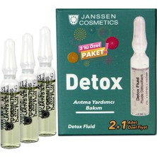 Janssen Cosmetics Detox Özellikli Ampul 3'lü