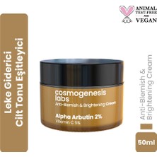 4 Adet Cosmogenesis Labs Arbutin Yüz Kremi 50 ml