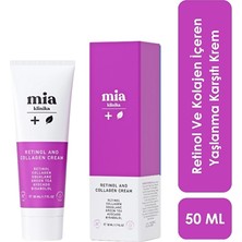 5 Adet Mia Klinika Retinol ve Kolajen Içeren Yaşlanma Karşıtı Krem 50 ml
