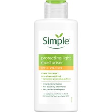4 Adet Simple Güneş Koruyucu SPF15 Nemlendirici Krem 125 ml
