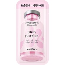 4 Adet Mamonde Skin Barrier Probiyotik ve Seramid Içerikli Ampul Kağıt Yüz Maskesi 23 ml