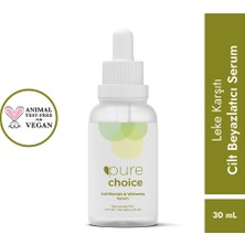 5 Adet Pure Choice Leke Karşıtı Cilt Beyazlatıcı Serum 30 ml