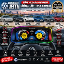 Bowie Volkswagen Jetta 2002-2026 Model Uyumlu Harici Digital Gösterge Odb Ekran Arıza Göstergesi Turbo Gösterge Hayalet Ekran
