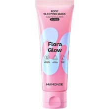 2 Adet Mamonde Flora Glow Rose Uyku Maskesi 80 ml