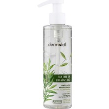 Dermokil Akne Karşıtı Çay Ağacı Yağı Yüz Temizleme Jeli 200 ml