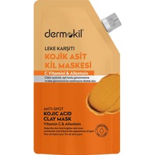 5 Adet Dermokil Kojik Asit Leke Karşıtı Kil Yüz Maskesi 50 ml