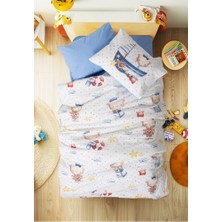 Cotton Box Ranforce -Seaman Mavi- Bebek Nevresim Takımı