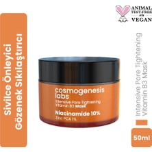 Cosmogenesis Labs Gözenek Sıkılaştırıcı ve Vitamin B3 Krem Yüz Maskesi 50 ml