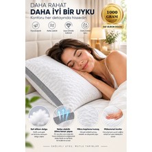 Klimalı Silikon Yastık -1000 Gram Klimalı Kapitone Silikon YASTIK-50X70CM