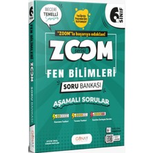 Anla Kazan Yayınları Günay Yayınları 6. Sınıf Fen Bilimleri Zoom Soru Bankası