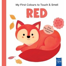 Yoyo Books My First Colours To Touch & Smell Red